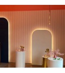 Pendant tube lamps - Argon SICILIA PLUS pendant lamp 1 pł. 1x6W (max) brass black structure 8104 - product 2