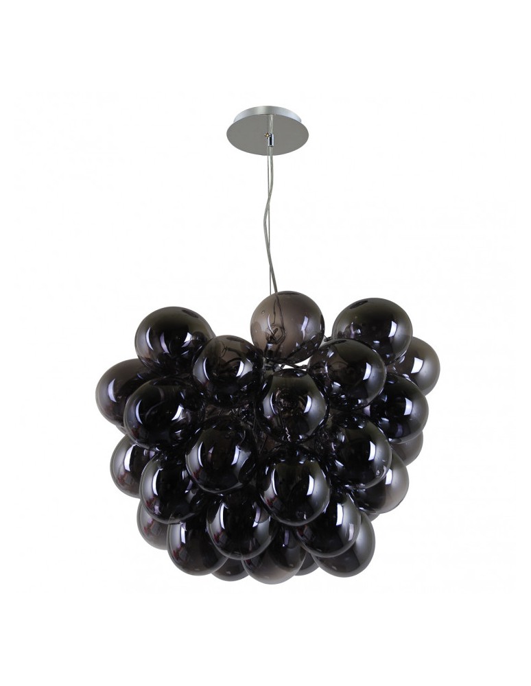 Glamour pendant lamps - ITALUX Bento Pendant Smoky PND-7273-S-8-SMK - product kolory-swiatla.pl 1