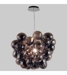 Glamour pendant lamps - ITALUX Bento Pendant Smoky PND-7273-S-8-SMK - product 2