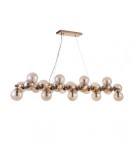 Pendant lamps - ITALUX Cabella Pendant Gold PND-5252-A-25-GD-CGN - product 1