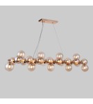 Pendant lamps - ITALUX Cabella Pendant Gold PND-5252-A-25-GD-CGN - product 2