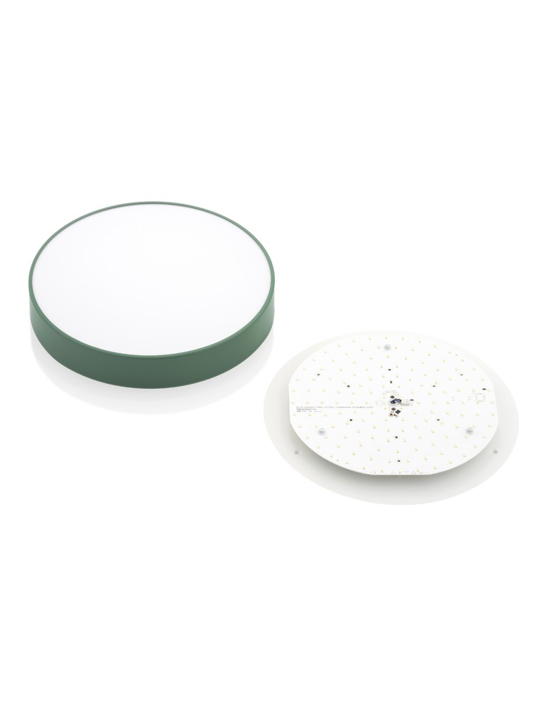 Round Plafonds - Argon TIAMO LED plafond 1x22W green 8335 - product kolory-swiatla.pl 7