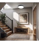 Round Plafonds - Argon TIAMO LED plafond 1x22W black 8348 - product 3