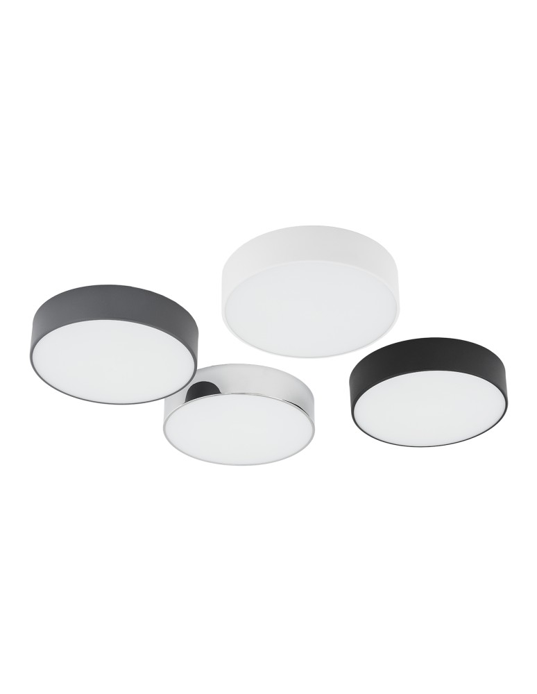 Round ceiling lamps - Argon DARLING plafond 3 fl. large 3x15W (max) dark grey structure 1187 - product kolory-swiatla.pl 5
