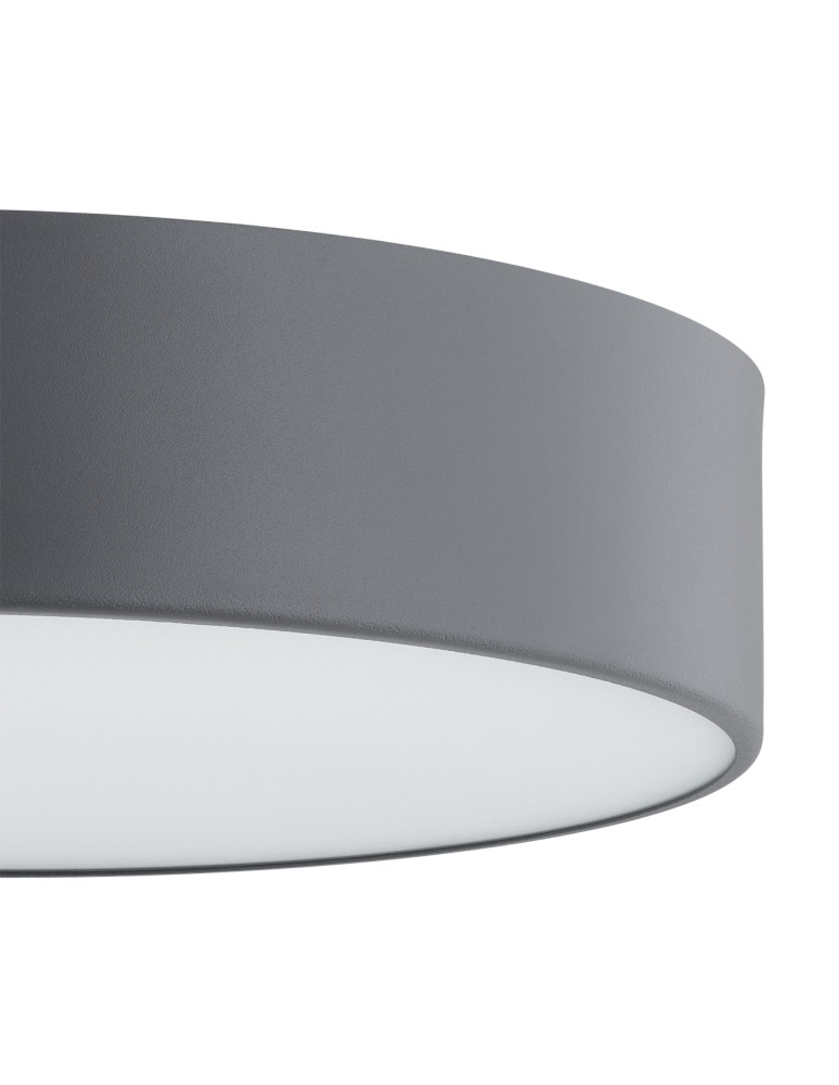 Round ceiling lamps - Argon DARLING plafond 5 fl. XL 5x15W (max) dark grey structure 2083 - product kolory-swiatla.pl 4
