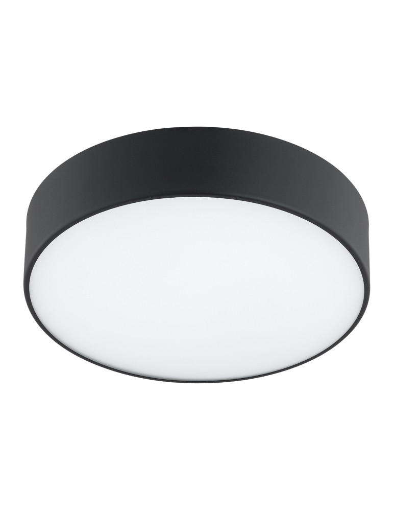 Round Plafonds - Argon DARLING plafond 2 fl. small 2x15W (max) black structure 3081 - product kolory-swiatla.pl 3