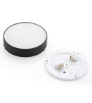 Round Plafonds - Argon DARLING plafond 2 fl. small 2x15W (max) black structure 3081 - product 5