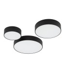 Round Plafonds - Argon DARLING plafond 2 fl. small 2x15W (max) black structure 3081 - product 7