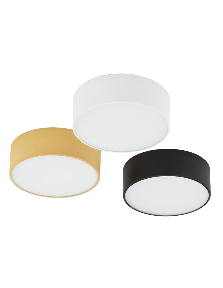 Gold plafonds - Argon DARLING plafond 2 fl. small 2x15W (max) gold structure 871 - product kolory-swiatla.pl 7