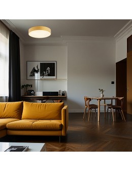 Argon DARLING plafon 3 pł. duży 3x15W (max) złoty struktura 1458 - produkt 2