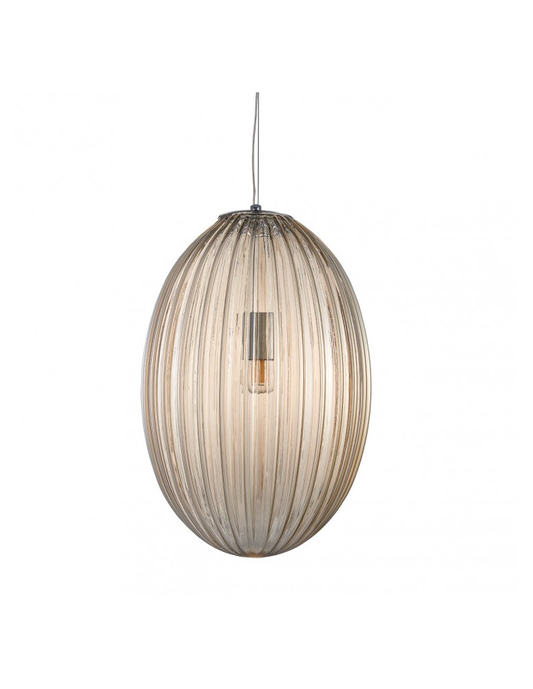 Lampy wiszące - ITALUX Parlo Wisząca Koniak PND-8112-1B-CO - produkt kolory-swiatla.pl 1