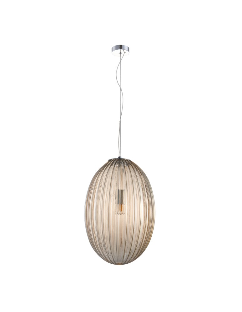 Lampy wiszące - ITALUX Parlo Wisząca Koniak PND-8112-1B-CO - produkt kolory-swiatla.pl 2