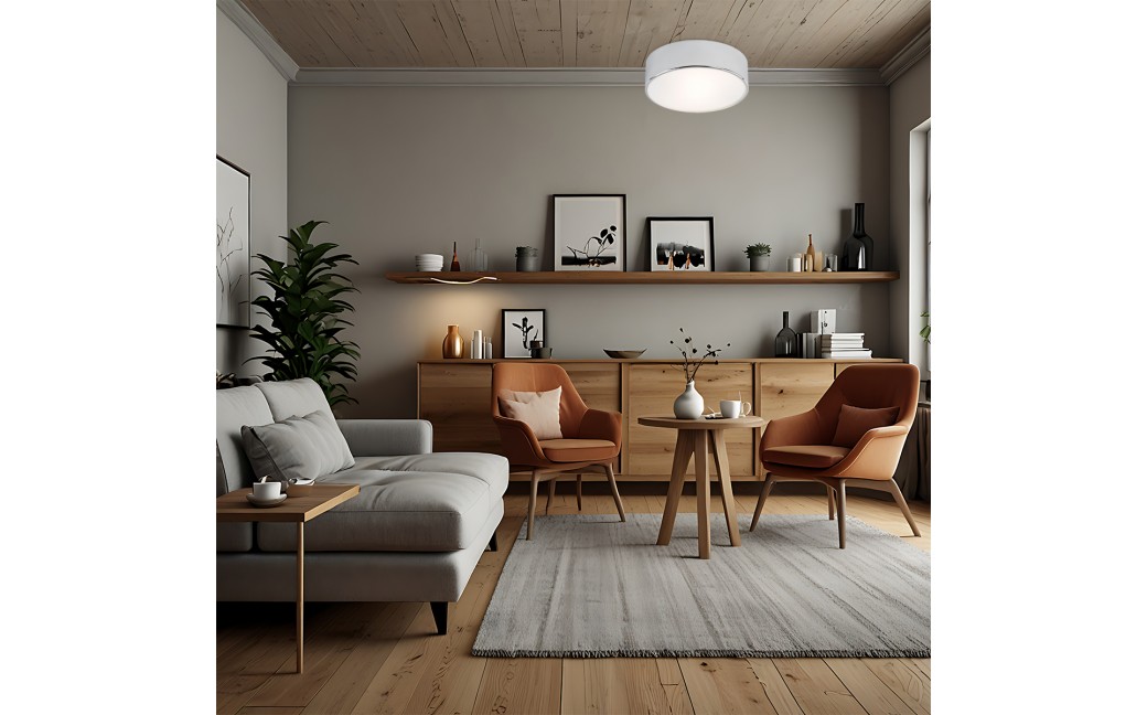 Argon DARLING plafon 2 pł. mały 2x15W (max) chrom 3083