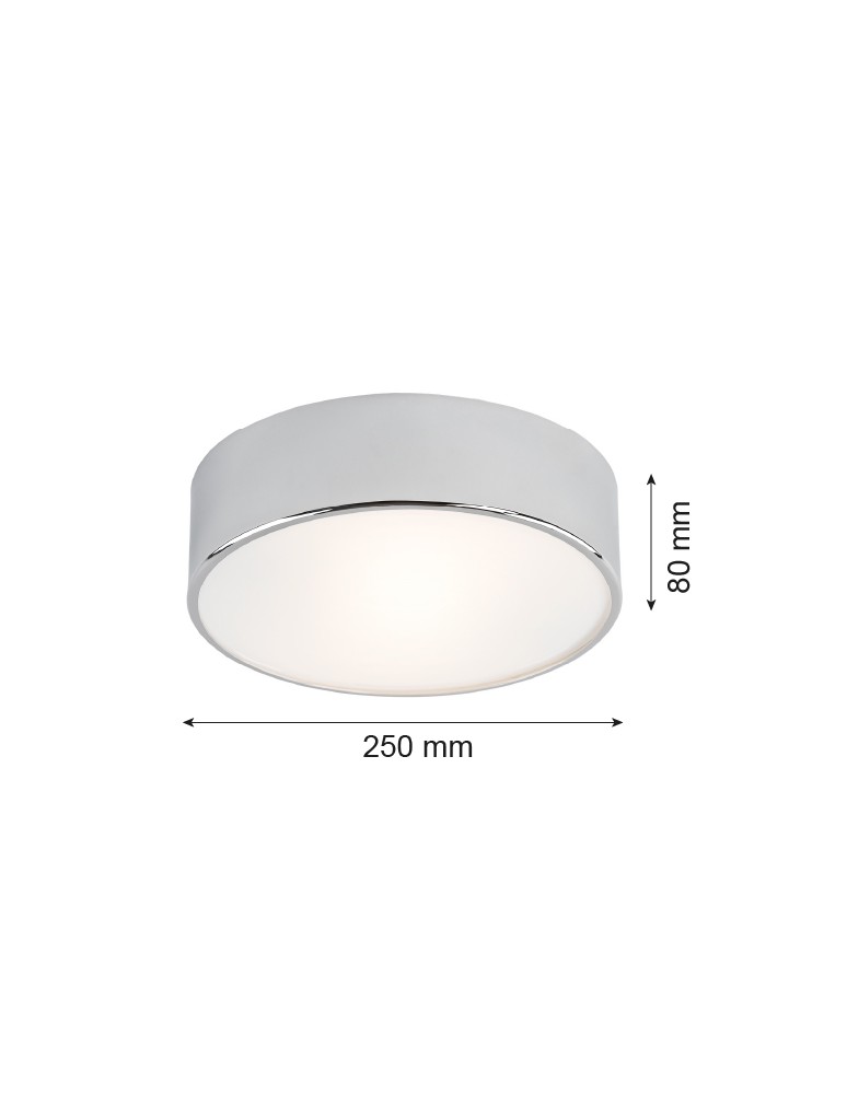 Chrome plafonds - Argon DARLING plafond 2 fl. small 2x15W (max) chrome 3083 - product kolory-swiatla.pl 4
