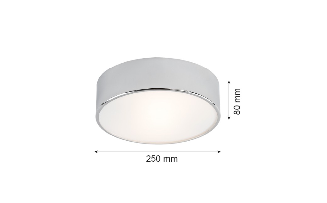 Argon DARLING plafon 2 pł. mały 2x15W (max) chrom 3083