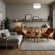 Argon DARLING plafon 2 pł. średni 2x15W (max) chrom 873