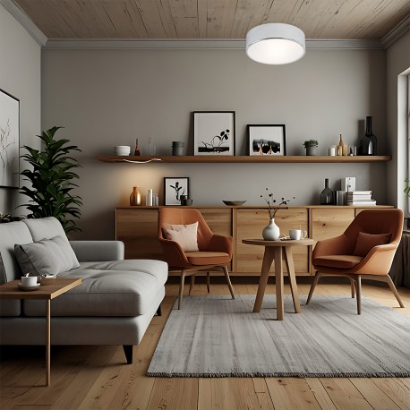 Argon DARLING plafon 2 pł. średni 2x15W (max) chrom 873