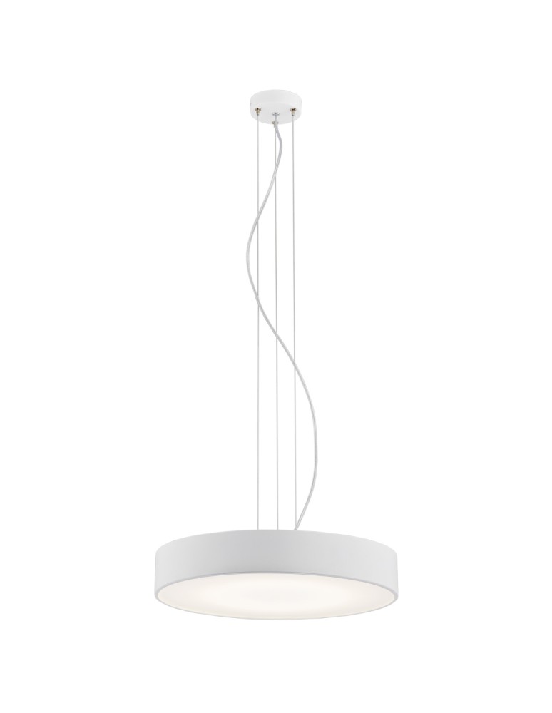 Pendant lamps - Argon DARLING LED pendant lamp large 1 pł. led 1x42W white structure 3351 - product kolory-swiatla.pl 1