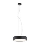 Pendant lamps - Argon DARLING LED small 1-light led pendant lamp 1x32W black structure 3350 - product 1