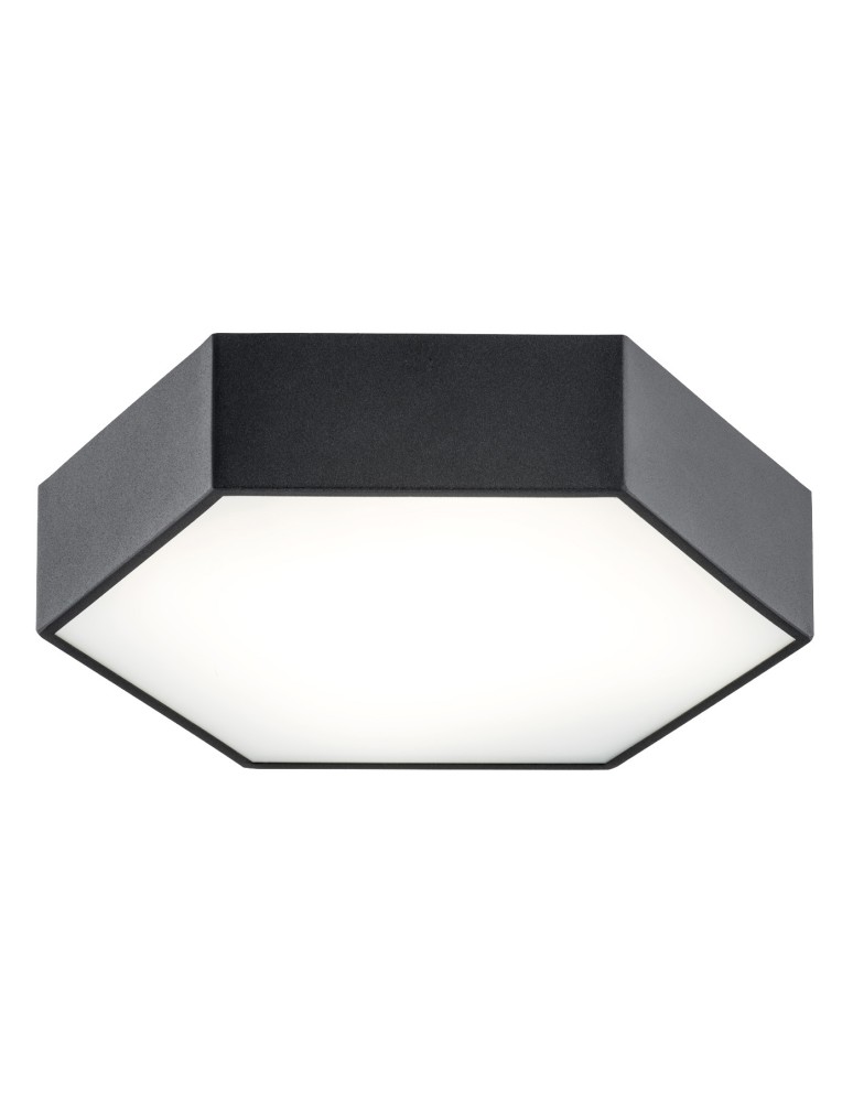 LED Plafonds - Argon ARIZONA plafond 1 fl. large 22.5W black structure 3823 - product kolory-swiatla.pl 1