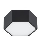 LED Plafonds - Argon ARIZONA plafond 1 fl. small 9W black structure 3824 - product 4