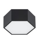 LED Plafonds - Argon ARIZONA plafond 1 fl. small 9W black structure 3824 - product 5