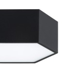 LED Plafonds - Argon ARIZONA plafond 1 fl. small 9W black structure 3824 - product 6