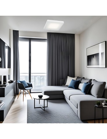 Argon ONTARIO LED plafond medium 1x32W white structure 3573 - product 2