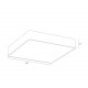 Argon ONTARIO LED plafon duży led 1x40.5W czarny struktura 3577