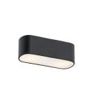 Modern Plafonds - Argon TONI plafond 2 fl. 2x15W (max) milky black structure 903 - product 1
