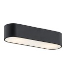 Modern Plafonds - Argon TONI plafond 3 fl. 3x15W (max) milky black structure 6000 - product 1