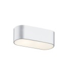 Chrome ceiling lamps - Argon TONI plafond 2 fl. 2x15W (max) milky chrome 907 - product 1