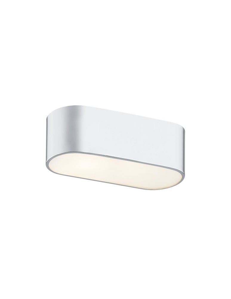 Chrome ceiling lamps - Argon TONI plafond 2 fl. 2x15W (max) milky chrome 907 - product kolory-swiatla.pl 1