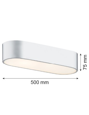 Argon TONI plafon 3 pł. 3x15W (max) mleczny chrom 6004 - produkt 2