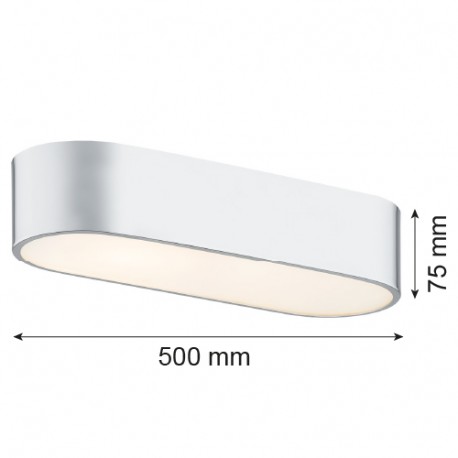 Argon TONI plafon 3 pł. 3x15W (max) mleczny chrom 6004