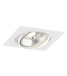 Square flush-mounted lamps - Argon OLIMP PLUS 1 fl. ceiling luminaire 1x12W (max) white structure 4745 BZ - product 1