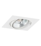 Square flush-mounted lamps - Argon OLIMP PLUS 1 fl. ceiling luminaire 1x12W (max) white structure 4745 BZ - product 2
