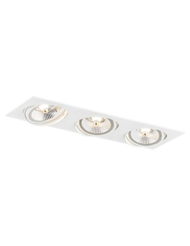 Argon OLIMP PLUS ceiling luminaire 3 fl. 3x12W (max) white structure 6115 BZ