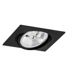 Square flush-mounted lamps - Argon OLIMP PLUS 1 fl. ceiling luminaire 1x12W (max) black structure 4746 BZ - product 2
