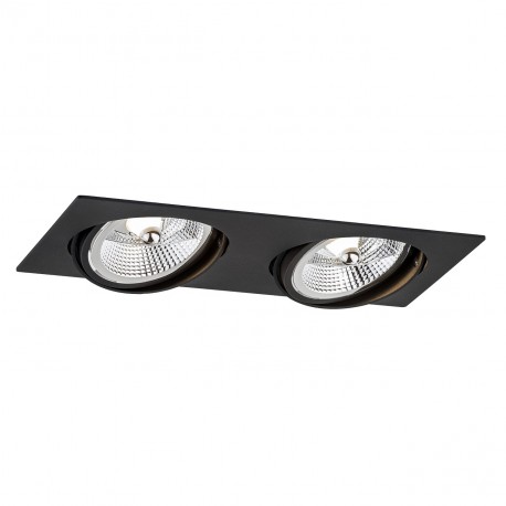 Argon OLIMP PLUS oprawa stropowa 2 pł. 2x12W (max) czarny struktura 1047 BZ