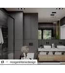 Square flush-mounted lamps - Argon OLIMP PLUS 2 fl. ceiling luminaire 2x12W (max) black structure 1047 BZ - product 3