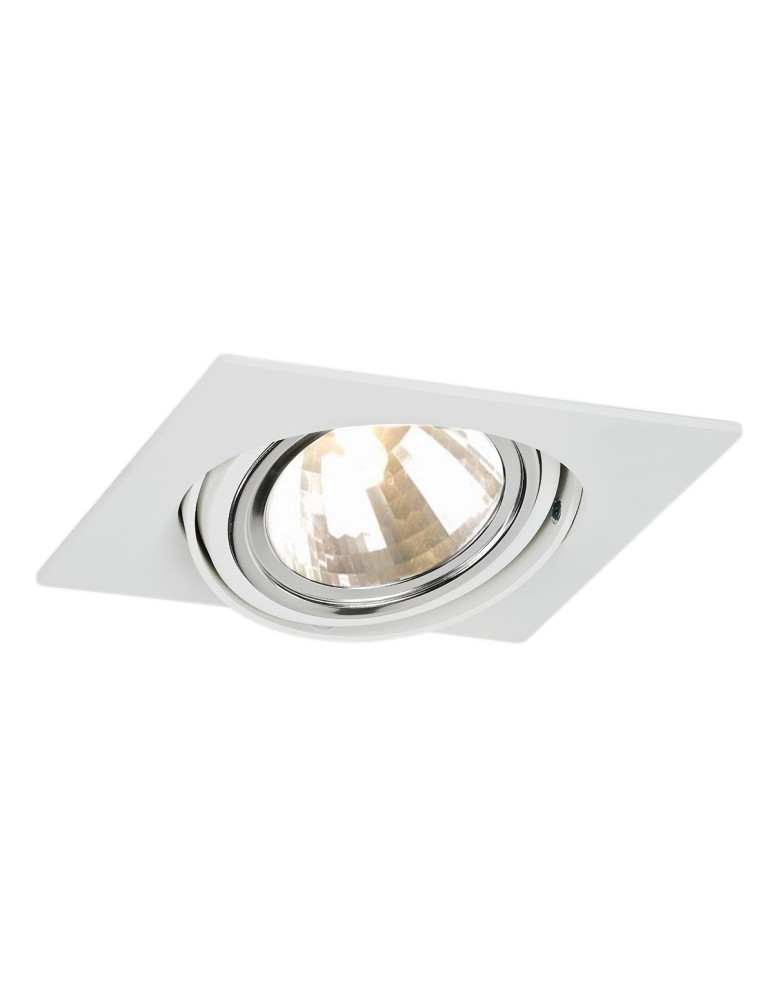Square flush-mounted lamps - Argon OLIMP ceiling luminaire 1 pł 1x6W LED (max) white structure 3654 - product kolory-swiatla.pl 1