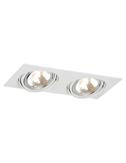 Argon OLIMP oprawa stropowa 2 pł. 2x6W LED (max) biały struktura 785