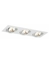 Argon OLIMP 3 fl. ceiling light fixture 3x6W LED (max) white structure 1327