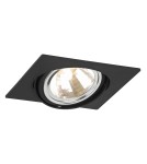 Square flush-mounted lamps - Argon OLIMP ceiling luminaire 1 pł 1x6W LED (max) black structure 3656 - product 1