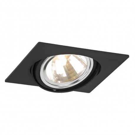 Argon OLIMP oprawa stropowa 1 pł 1x6W LED (max) czarny struktura 3656