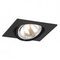 Argon OLIMP oprawa stropowa 1 pł 1x6W LED (max) czarny struktura 3656