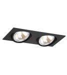 Argon OLIMP oprawa stropowa 2 pł. 2x6W LED (max) czarny struktura 787
