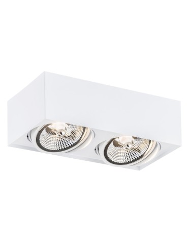 Argon RODOS PLUS plafond 2 fl. 2x12W (max) white structure 1048 BZ