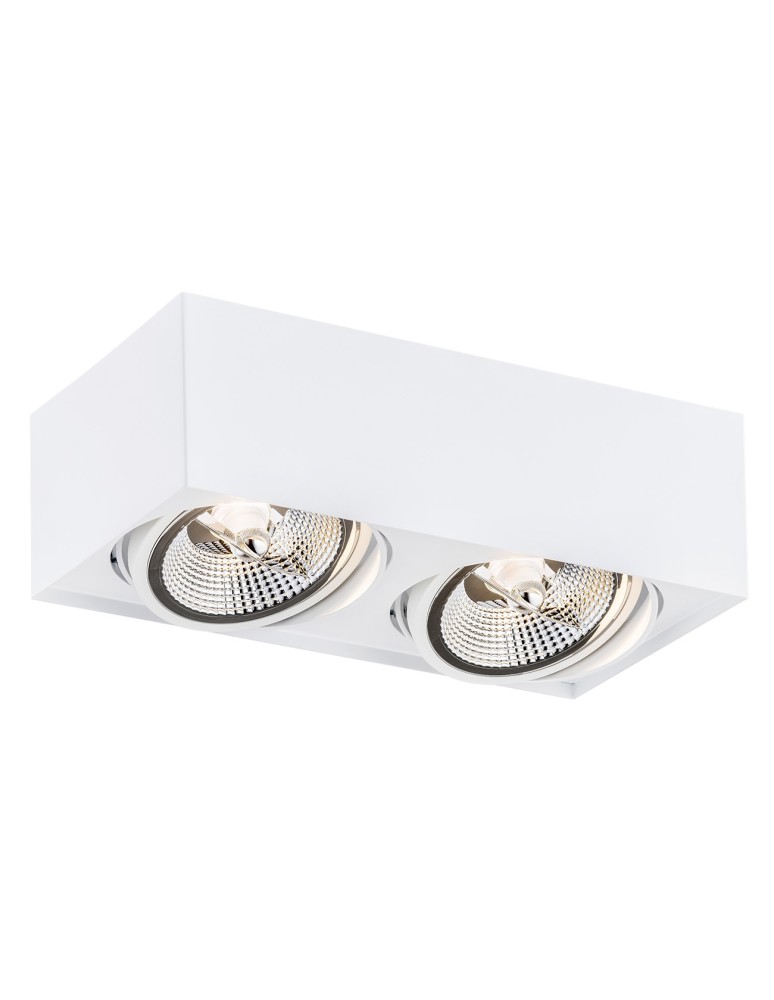 Ceiling spot lights - Argon RODOS PLUS plafond 2 fl. 2x12W (max) white structure 1048 BZ - product kolory-swiatla.pl 1